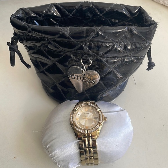 Beautiful Guess Watch with pouch